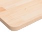 vidaXL Επιφάνεια Τραπεζιού Τετράγωνη 60x60x2,5 εκ. Μασίφ Ξύλο Δρυς