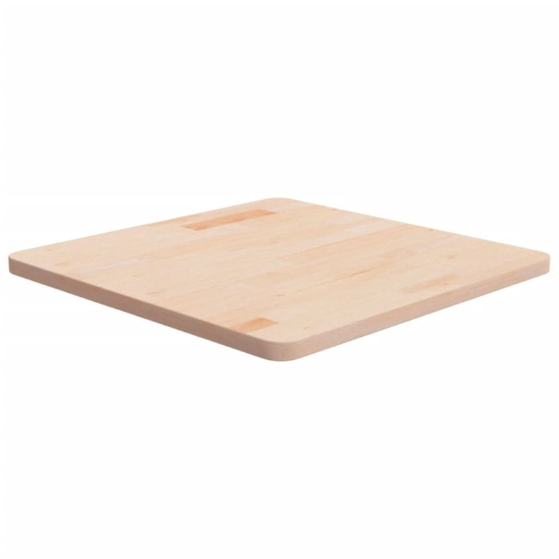 vidaXL Επιφάνεια Τραπεζιού Τετράγωνη 60x60x2,5 εκ. Μασίφ Ξύλο Δρυς