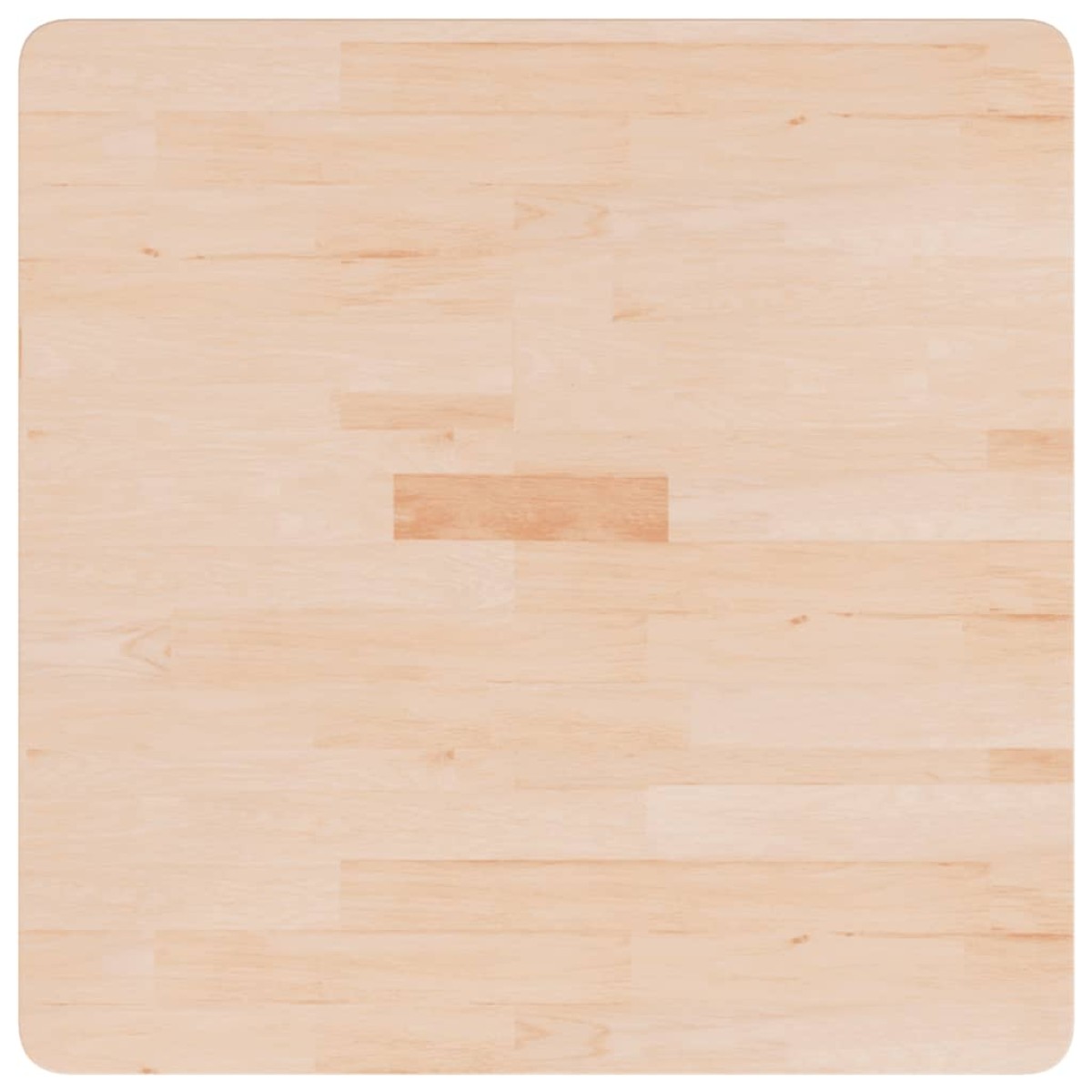 vidaXL Επιφάνεια Τραπεζιού Τετράγωνη 70x70x2,5 εκ. Μασίφ Ξύλο Δρυς