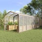 vidaXL Κάλυμμα Φυτών Διαφανές 8 x 8 m PE