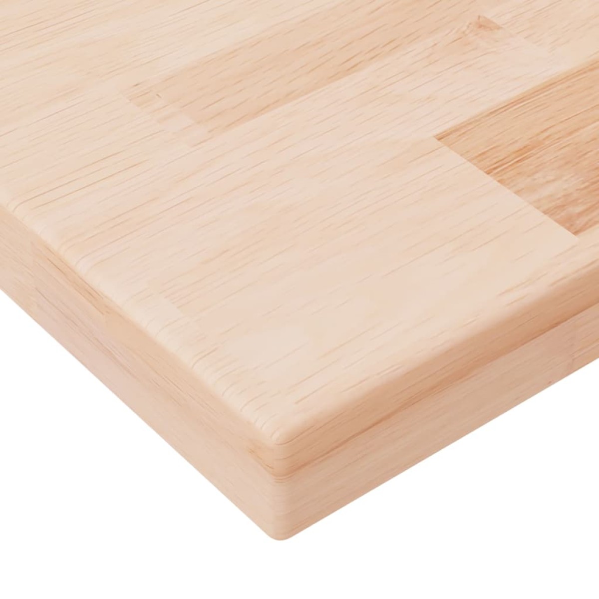 vidaXL Ράφι 80x20x2,5 εκ. από Ακατέργαστο Μασίφ Ξύλο Δρυός
