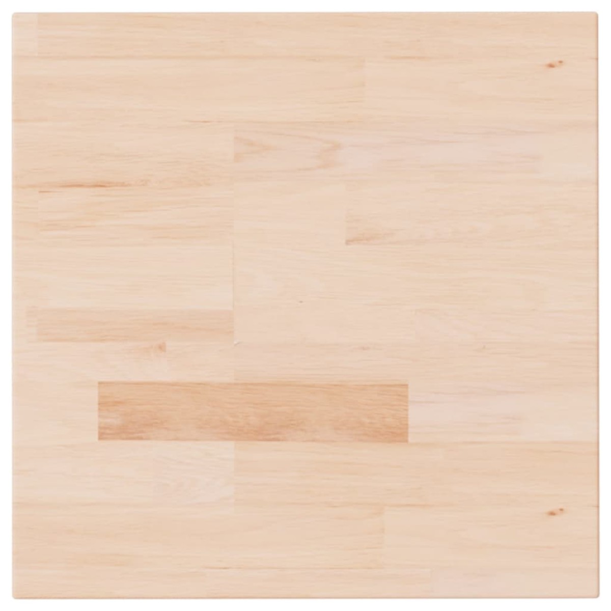 vidaXL Επιφάνεια Τραπεζιού Τετράγωνη 40x40x4 εκ. Μασίφ Ξύλο Δρυς