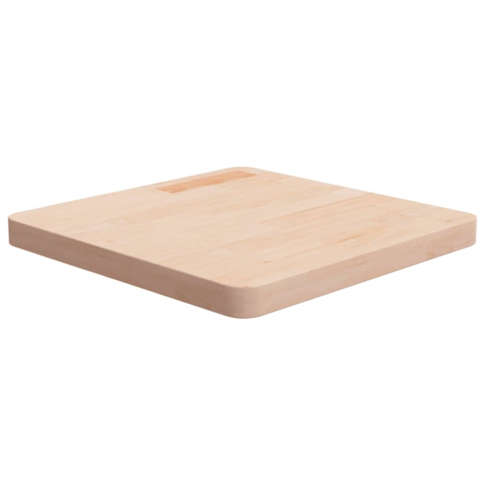 vidaXL Επιφάνεια Τραπεζιού Τετράγωνη 50x50x4 εκ. Μασίφ Ξύλο Δρυς