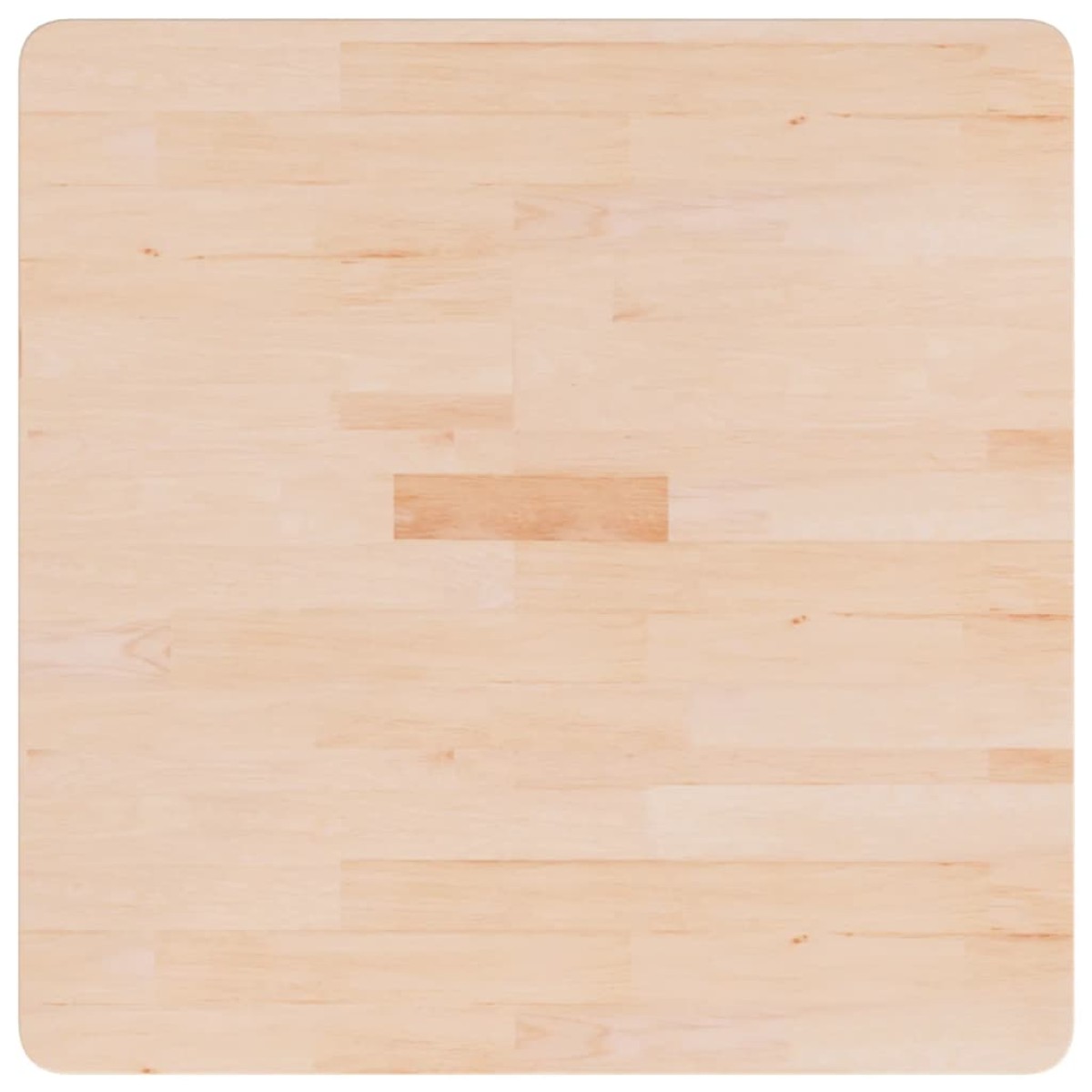 vidaXL Επιφάνεια Τραπεζιού Τετράγωνη 70x70x4 εκ. Μασίφ Ξύλο Δρυός