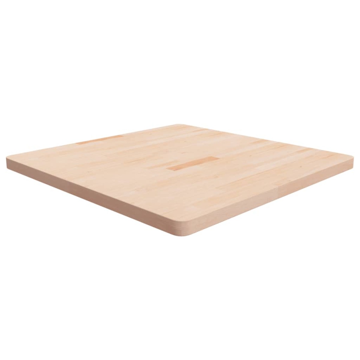 vidaXL Επιφάνεια Τραπεζιού Τετράγωνη 90x90x4 εκ. Μασίφ Ξύλο Δρυς