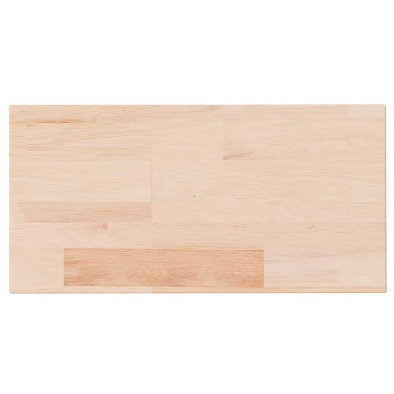 vidaXL Ράφι 40x20x4 εκ. από Ακατέργαστο Μασίφ Ξύλο Δρυός