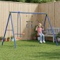 vidaXL Σετ Κούνιας Εξωτερικού Χώρου Πολύχρωμο 263 x 185 x 185 εκ.