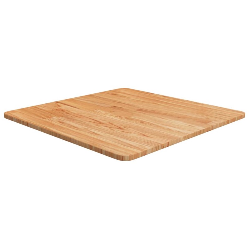 vidaXL Επιφάνεια Τραπεζιού Τετράγωνη Αν. Καφέ 60x60x1,5 εκ. Ξύλο Δρυς