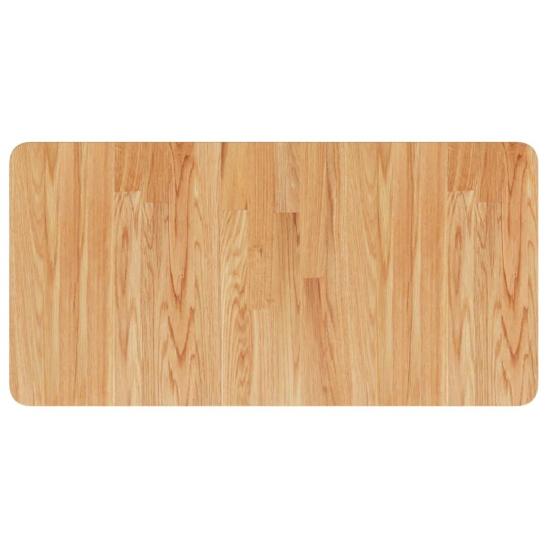 vidaXL Πάγκος Μπάνιου Αν. Καφέ 80x40x1,5 εκ. Επεξ. Μασίφ Ξύλο