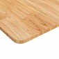 vidaXL Πάγκος Μπάνιου Αν. Καφέ 100x60x1,5 εκ. Επεξ. Μασίφ Ξύλο