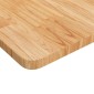 vidaXL Πάγκος Μπάνιου Αν. Καφέ 60 x 40 x 2,5 εκ. Επεξ. Μασίφ Ξύλο