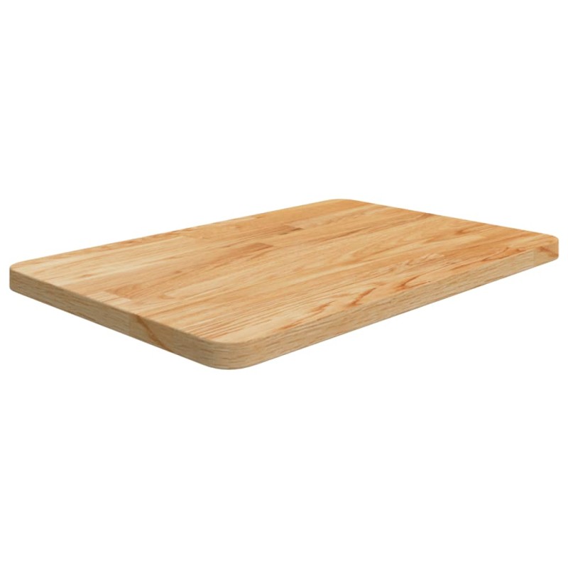 vidaXL Πάγκος Μπάνιου Αν. Καφέ 60 x 40 x 2,5 εκ. Επεξ. Μασίφ Ξύλο