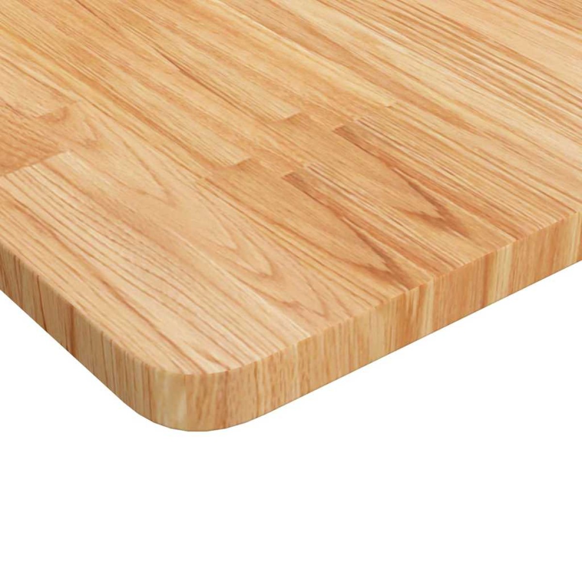 vidaXL Πάγκος Μπάνιου Ανοιχτό Καφέ 100x60x2,5 εκ. Επεξ. Μασίφ Ξύλο