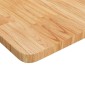vidaXL Πάγκος Μπάνιου Ανοιχτό Καφέ 100x60x2,5 εκ. Επεξ. Μασίφ Ξύλο