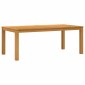 vidaXL Τραπεζαρία 200 x 100 x 75 cm Στερεό Ξύλο Δρυός Φυσικό