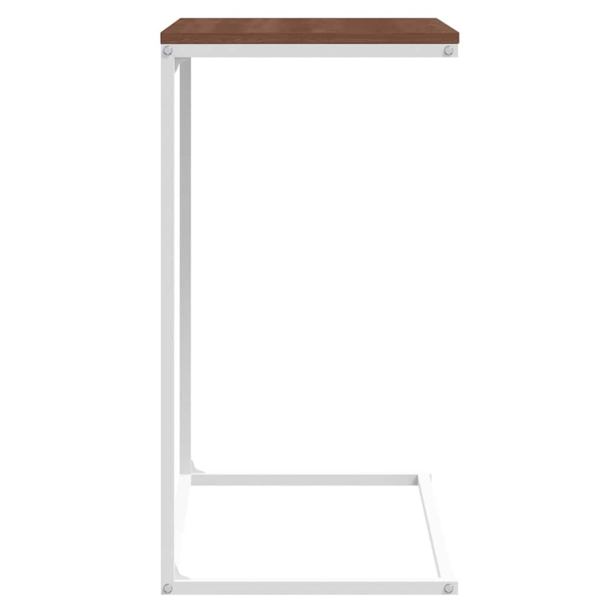 vidaXL Τραπέζι Βοηθητικό Λευκό 55 x 35 x 66 εκ. από Επεξεργασμένο Ξύλο