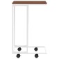 vidaXL Βοηθητικό Τραπέζι με Ρόδες Λευκό 40x30x63,5 εκ. Επεξεργ. Ξύλο