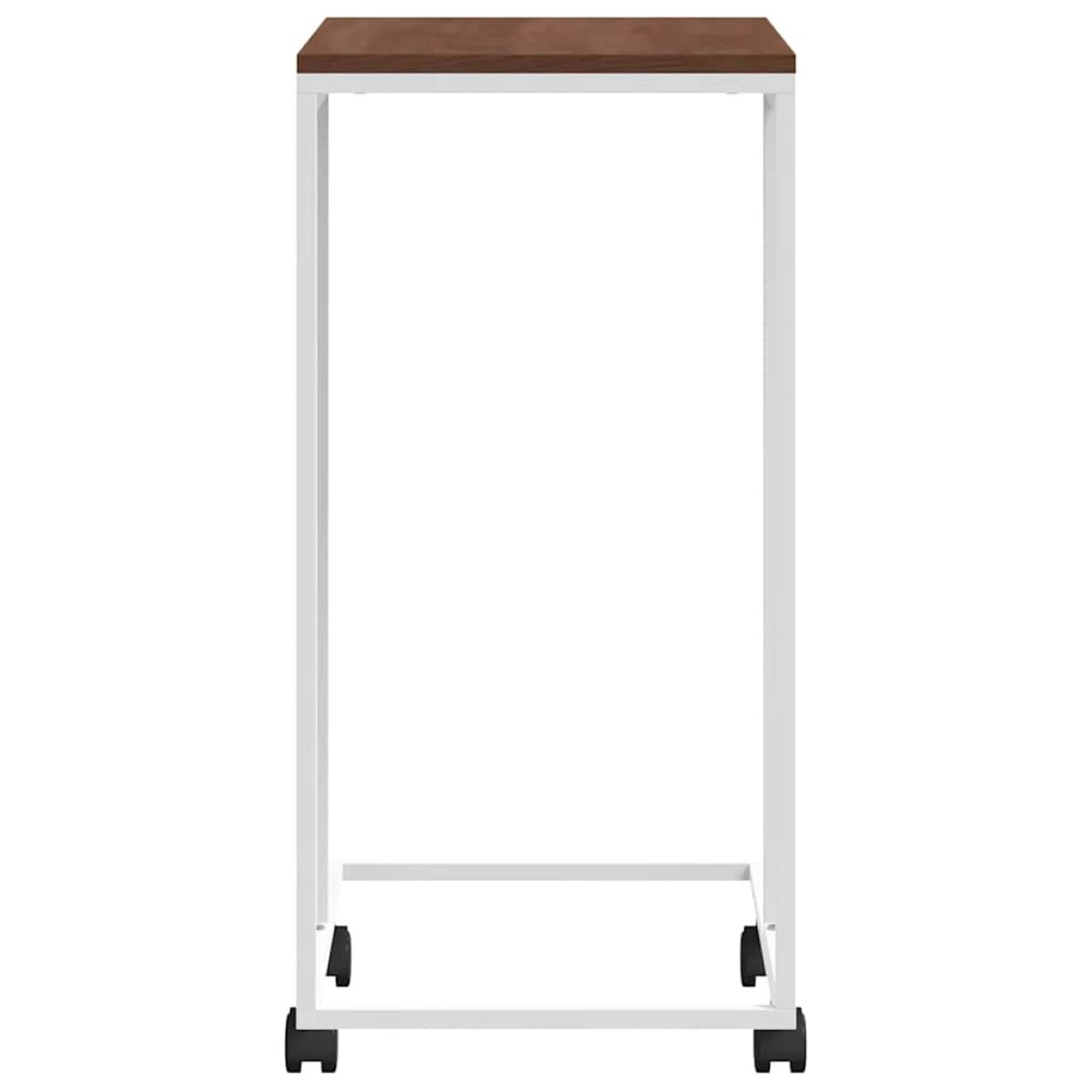 vidaXL Βοηθητικό Τραπέζι με Ρόδες Λευκό 40x30x63,5 εκ. Επεξεργ. Ξύλο