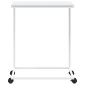 vidaXL Βοηθητικό Τραπέζι με Ρόδες Λευκό 55 x 35 x 70 εκ. Επεξ. Ξύλο