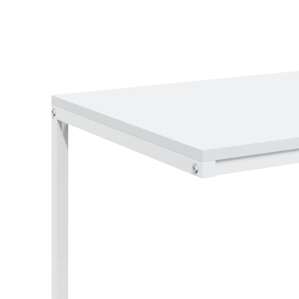 vidaXL Βοηθητικό Τραπέζι με Ρόδες Λευκό 55 x 35 x 70 εκ. Επεξ. Ξύλο