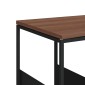 vidaXL Τραπέζι Βοηθητικό Μαύρο 55x36x59,5 εκ. από Επεξεργασμένο Ξύλο