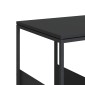 vidaXL Τραπέζι Βοηθητικό Μαύρο 55x36x59,5 εκ. από Επεξεργασμένο Ξύλο