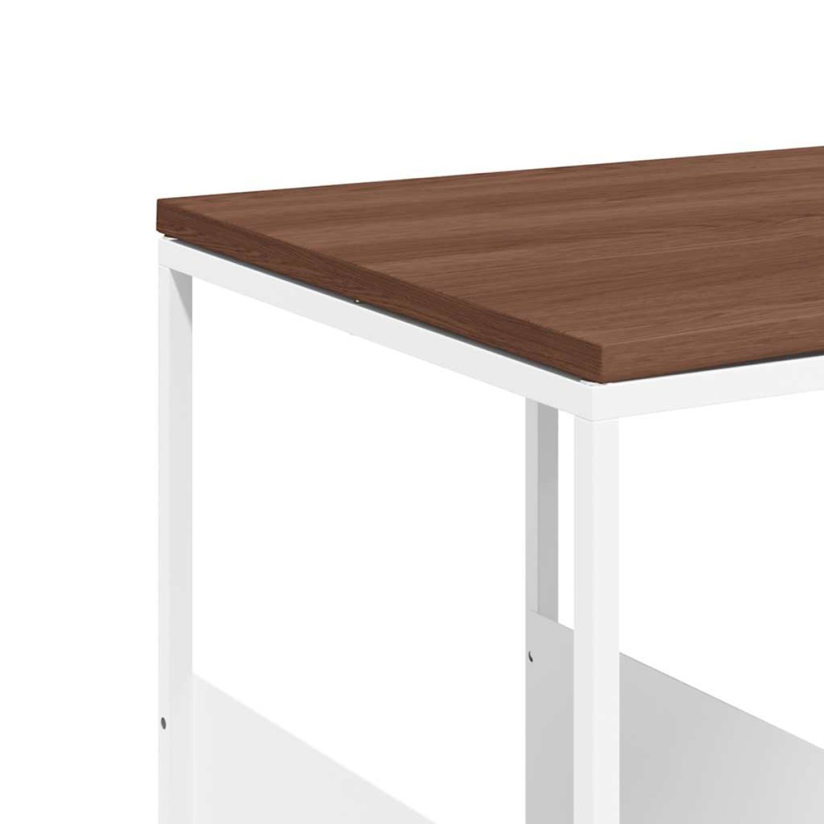 vidaXL Τραπέζι Βοηθητικό Λευκό 55x36x59,5 εκ. από Επεξεργασμένο Ξύλο
