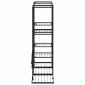 vidaXL Βάση Λουλουδιών Μαύρη 94,5 x 25 x 89 εκ. Σιδερένια