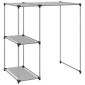 vidaXL Ραφιέρα για Πλυντήριο Γκρι 87 x 55 x 90,5 εκ. από Σίδερο