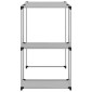 vidaXL Ραφιέρα για Πλυντήριο Γκρι 87 x 55 x 90,5 εκ. από Σίδερο