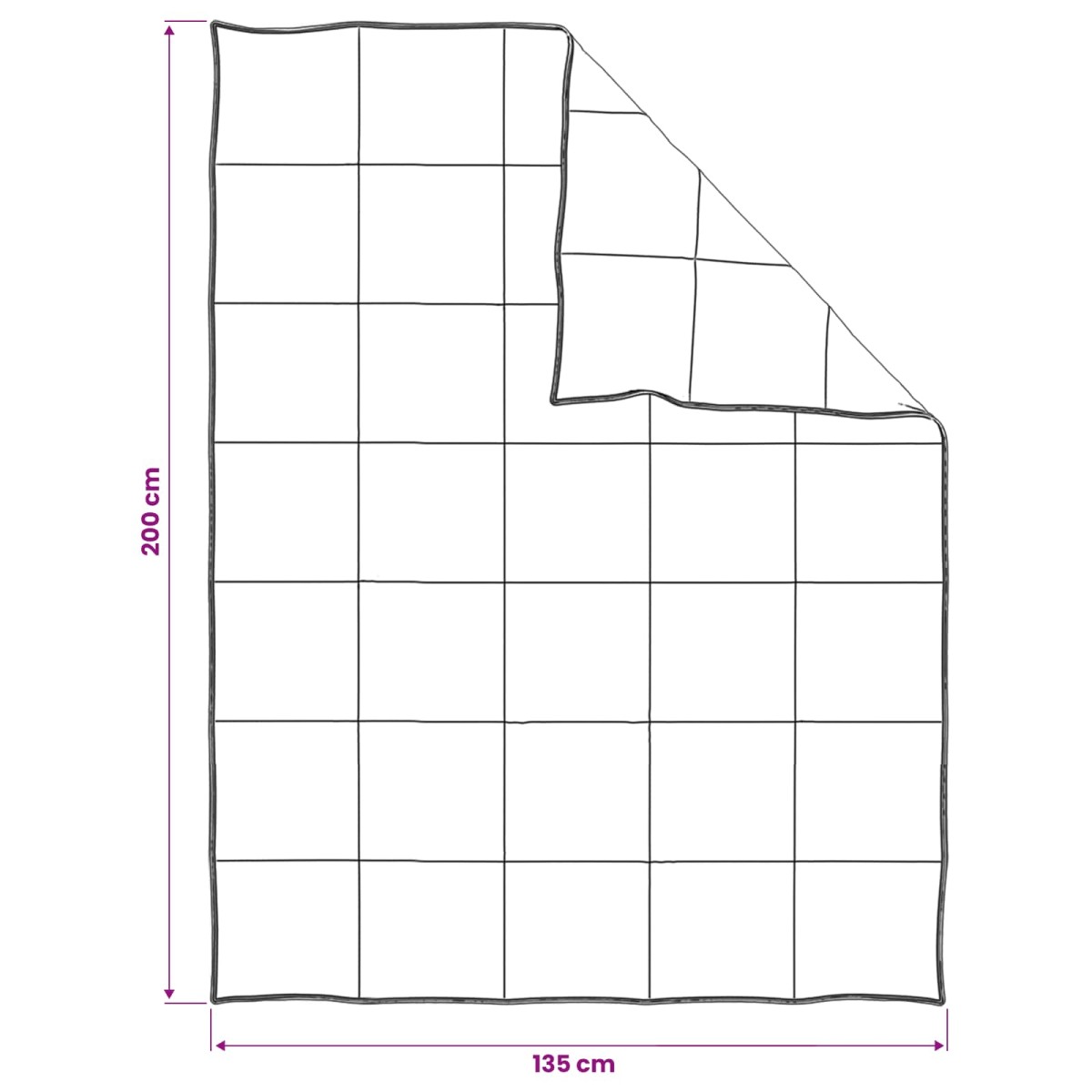 vidaXL Σετ Παπλωμάτων 2 τμχ. 135 x 200 cm Όλες οι εποχές Μπαμπού Λευκό