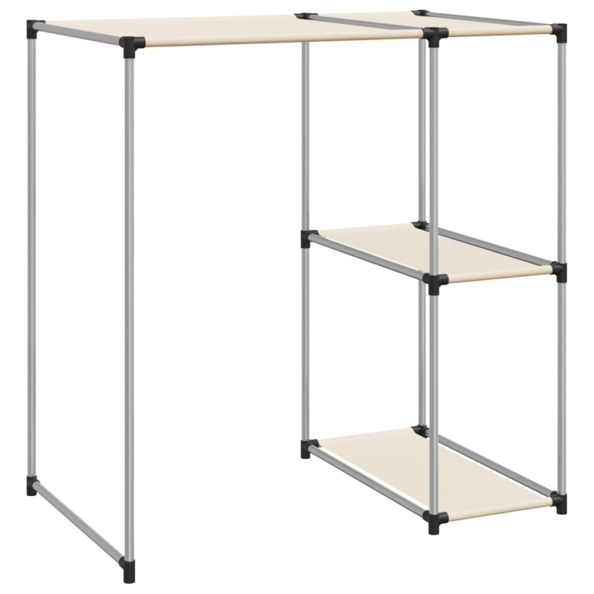 vidaXL Ραφιέρα για Πλυντήριο Κρεμ 87 x 55 x 90,5 εκ. από Σίδερο