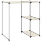 vidaXL Ραφιέρα για Πλυντήριο Κρεμ 87 x 55 x 90,5 εκ. από Σίδερο