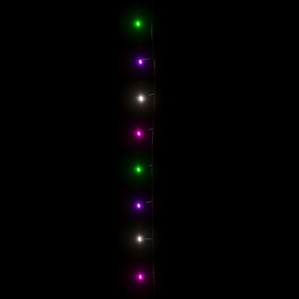 vidaXL Φωτάκια με 300 LED Παστέλ Πολύχρωμα 30 μ. από PVC