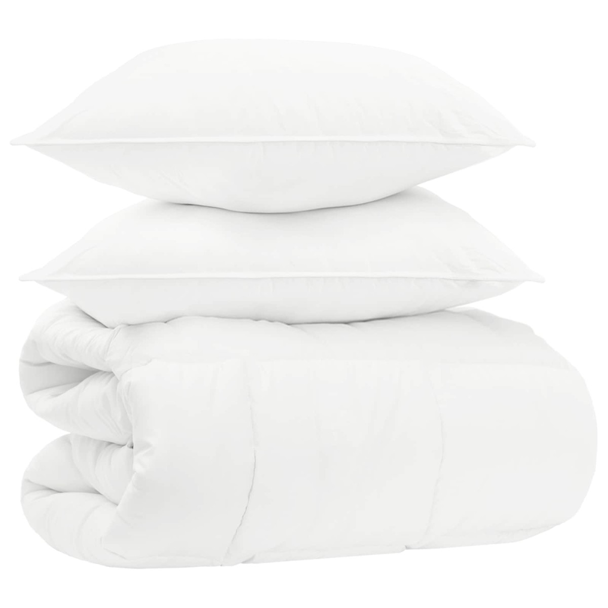 vidaXL Σετ πάπλωμα 200 x 240 cm Όχι Βαμβάκι, Μπαμπού, Πολυεστέρας