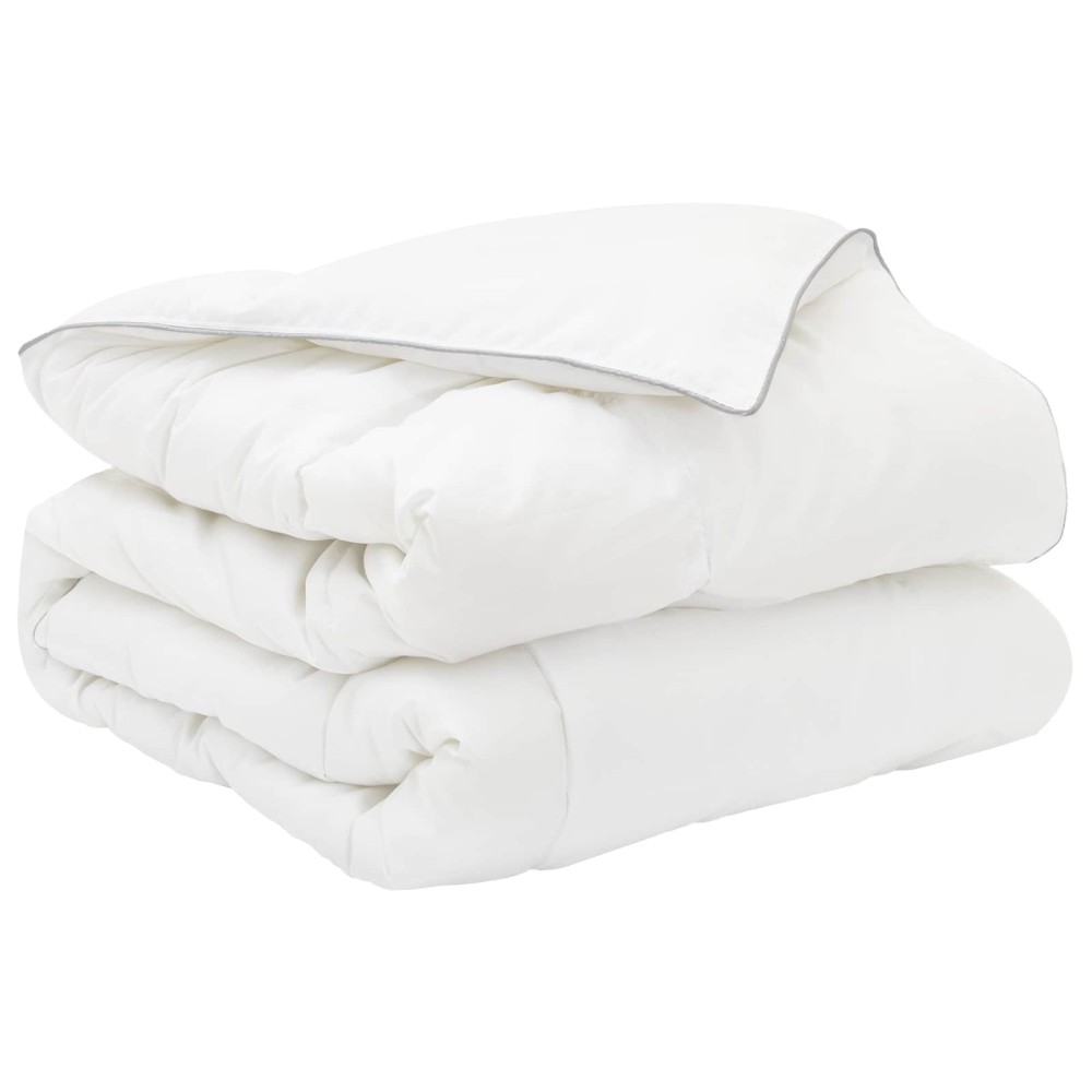 vidaXL Σετ πάπλωμα 135 x 220 εκ. Όχι Βαμβάκι, Μπαμπού, Πολυεστέρας