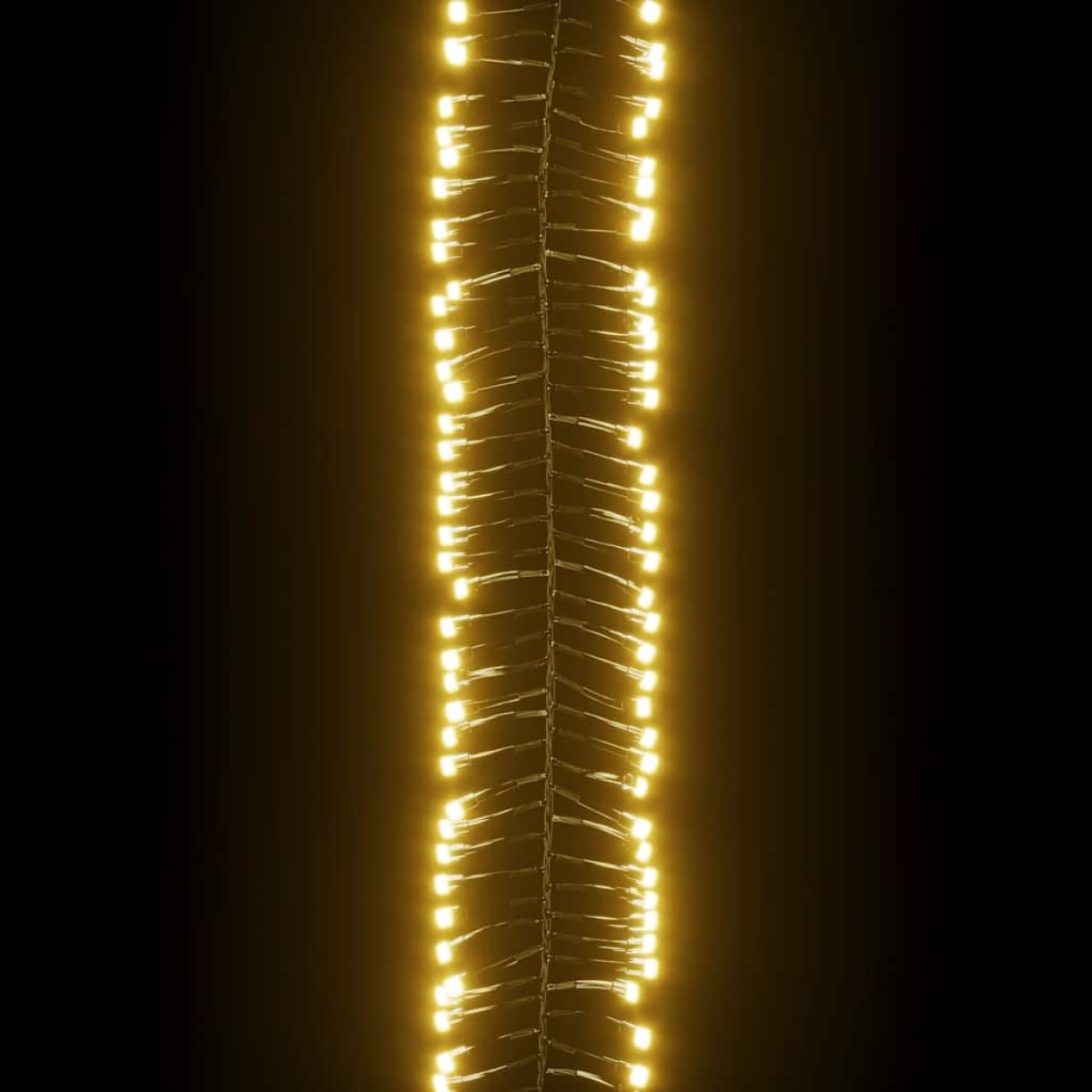 vidaXL Φωτάκια με 400 LED Θερμό Λευκό 7,4 μ. από PVC