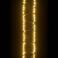 vidaXL Φωτάκια με 400 LED Θερμό Λευκό 7,4 μ. από PVC