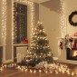 vidaXL Φωτάκια Compact με 2000 LED Θερμό Λευκό 45 μ. από PVC