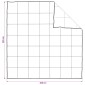 vidaXL Σετ Παπλωμάτων Λευκό 200 x 200 cm Πολυεστέρας, Μπαμπού