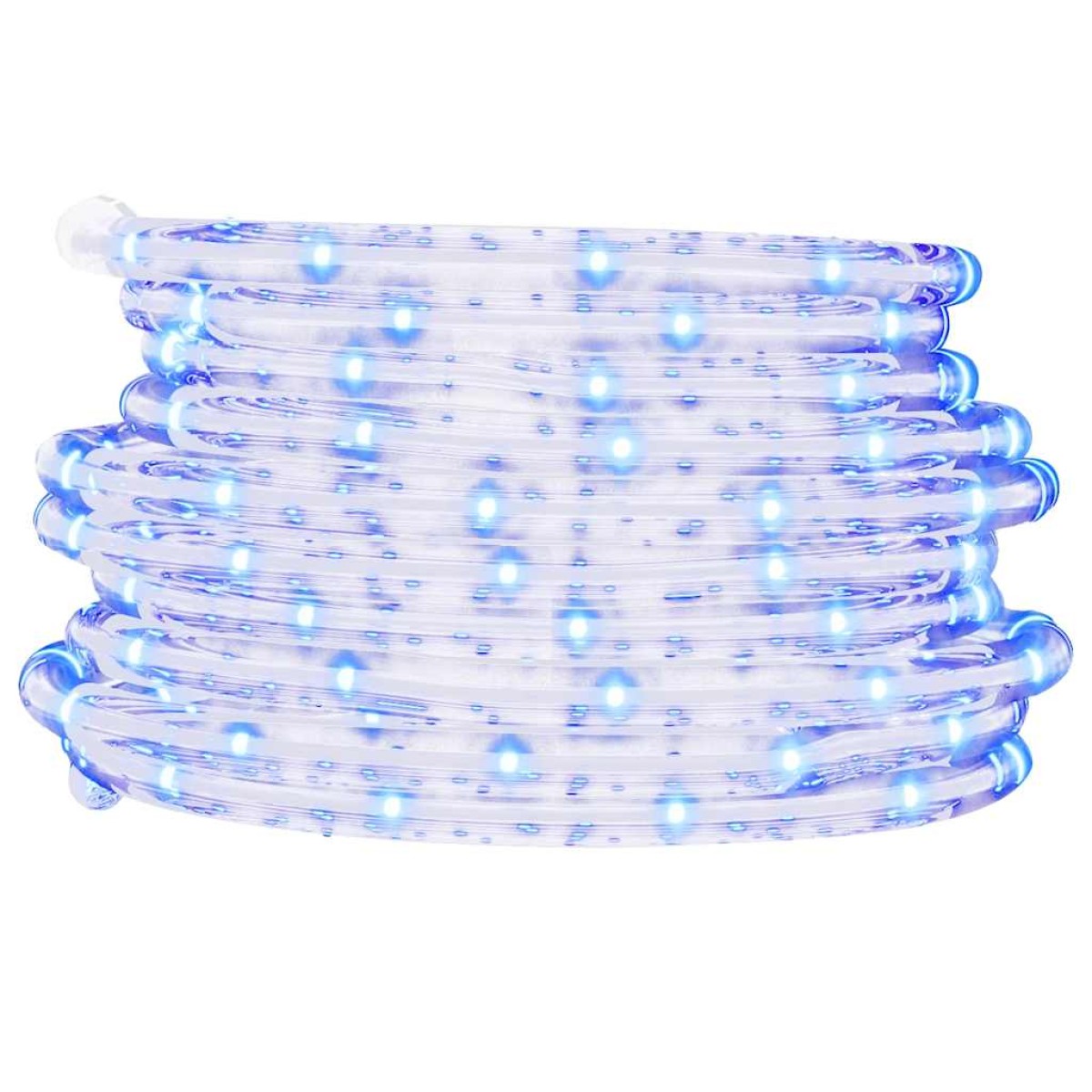 vidaXL Φωτάκια σε Σωλήνα με 1200 LED Θερμό Λευκό 50 μ. από PVC