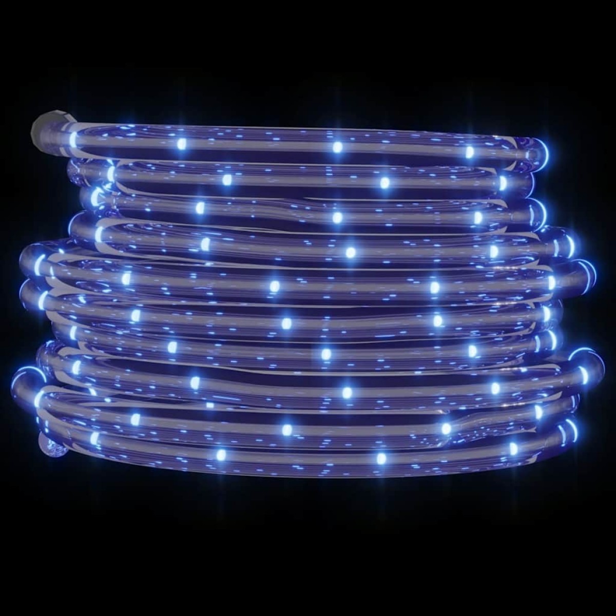 vidaXL Φωτάκια σε Σωλήνα με 1200 LED Θερμό Λευκό 50 μ. από PVC