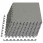 vidaXL Χαλάκι για Πισίνα 12 τμχ. Γκρι 4,32 m² Φελιζόλ EVA