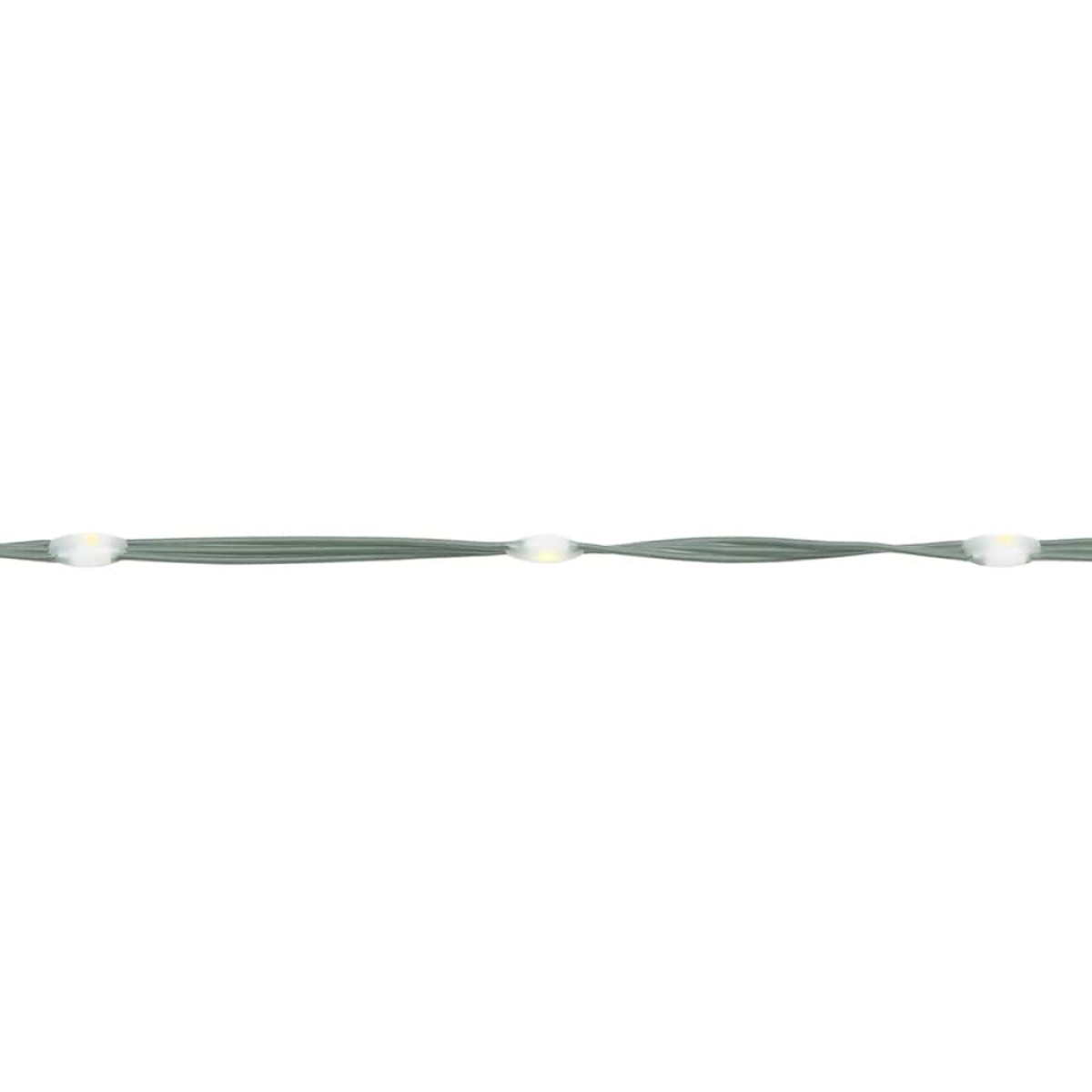vidaXL Χριστουγεννιάτικο Δέντρο Κώνος 1400 LED Θερμό Λευκό 160x500 εκ.