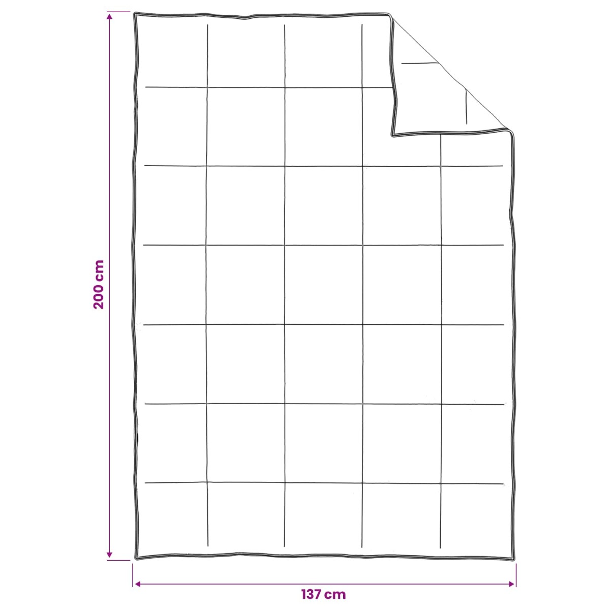 vidaXL Σετ Παπλωμάτων 2 τμχ. 137 x 200 cm Όλες οι εποχές Μπαμπού Λευκό