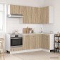 vidaXL Μονάδα κουζίνας LYON 8 τμχ. Sonoma Δρυς Επεξεργασμένο Ξύλο