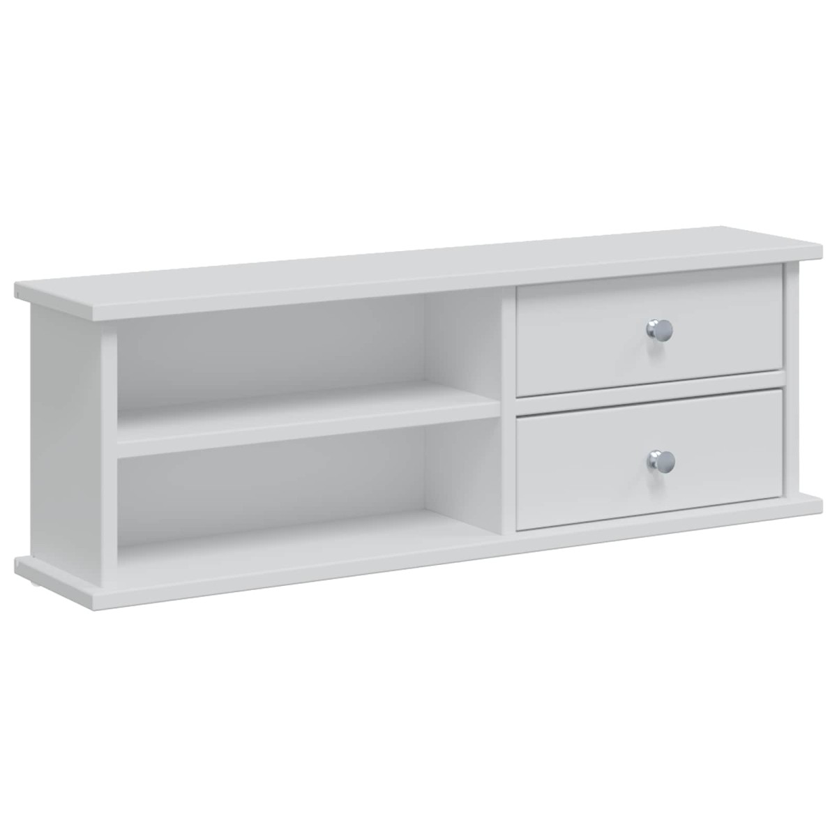 vidaXL Σετ Τραπεζιού Μακιγιάζ FAUSKE 3 τμχ. Λευκό 76 x 50 x 103,5 εκ