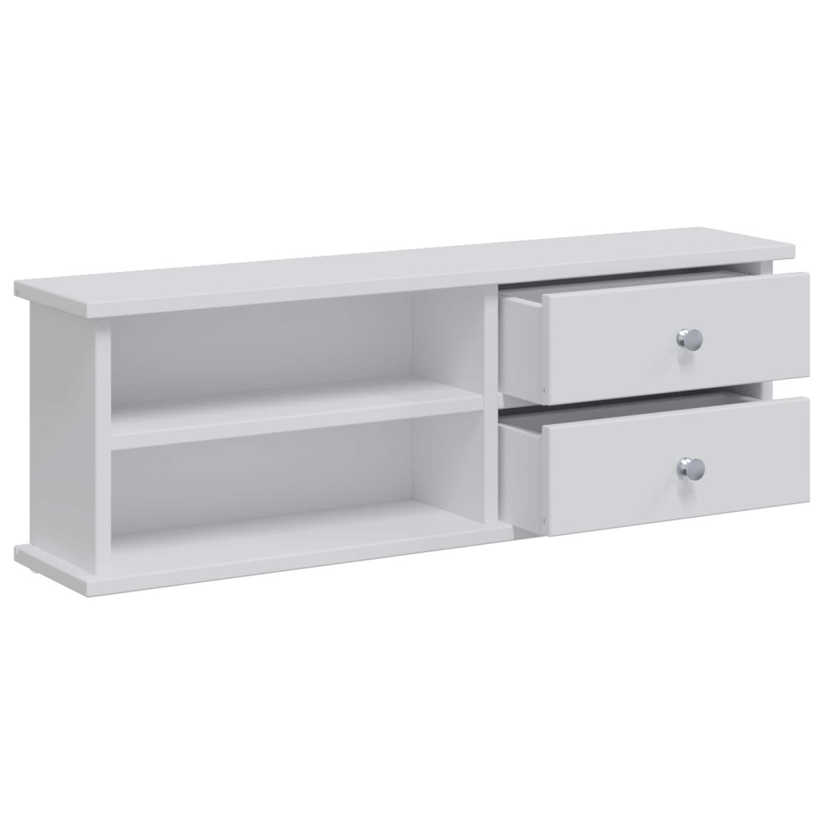 vidaXL Σετ Τραπεζιού Μακιγιάζ FAUSKE 3 τμχ. Λευκό 76 x 50 x 103,5 εκ