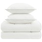 vidaXL Σέτ Παπλώματος και Μαξιλαριού 3 τμχ. 155x220 εκ 4 Εποχές Μαλλί