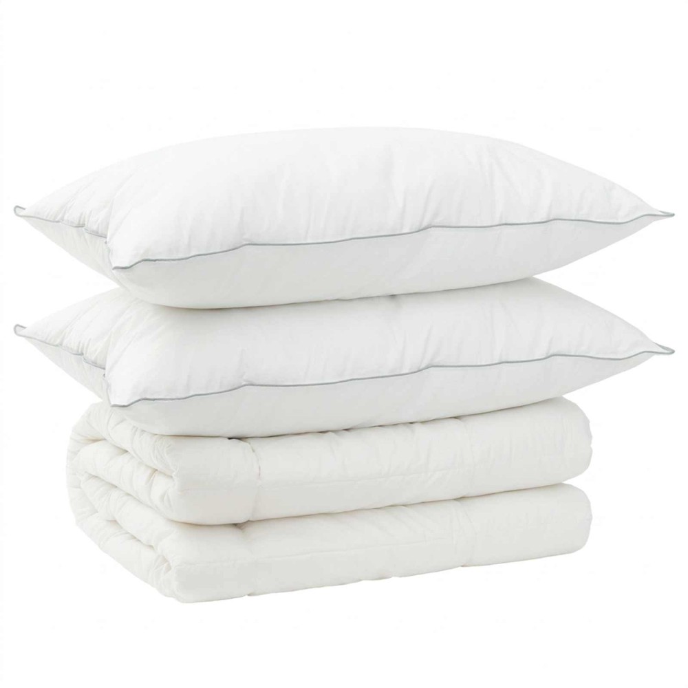 vidaXL Σέτ Παπλώματος και Μαξιλαριού 3 τμχ. 240 x 260 εκ. 4 Εποχές